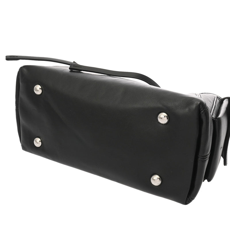 LOUIS VUITTON ルイヴィトン キャリーオール カーゴ バイブ PM ノワール M24861 レディース レザー ショルダーバッグ Aランク 中古 銀蔵