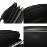 LOUIS VUITTON ルイヴィトン モノグラムマヒナ ジッピーウォレット ノワール M61867 レディース マヒナレザー 長財布 Bランク 中古 銀蔵