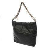 CHANEL シャネル シャネル 22 スモールショルダーバッグ ブラック AS3980 レディース カーフ 2WAYバッグ Aランク 中古 銀蔵