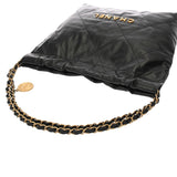 CHANEL シャネル シャネル 22 スモールショルダーバッグ ブラック AS3980 レディース カーフ 2WAYバッグ Aランク 中古 銀蔵