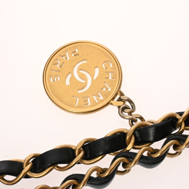 CHANEL シャネル シャネル 22 スモールショルダーバッグ ブラック AS3980 レディース カーフ 2WAYバッグ Aランク 中古 銀蔵