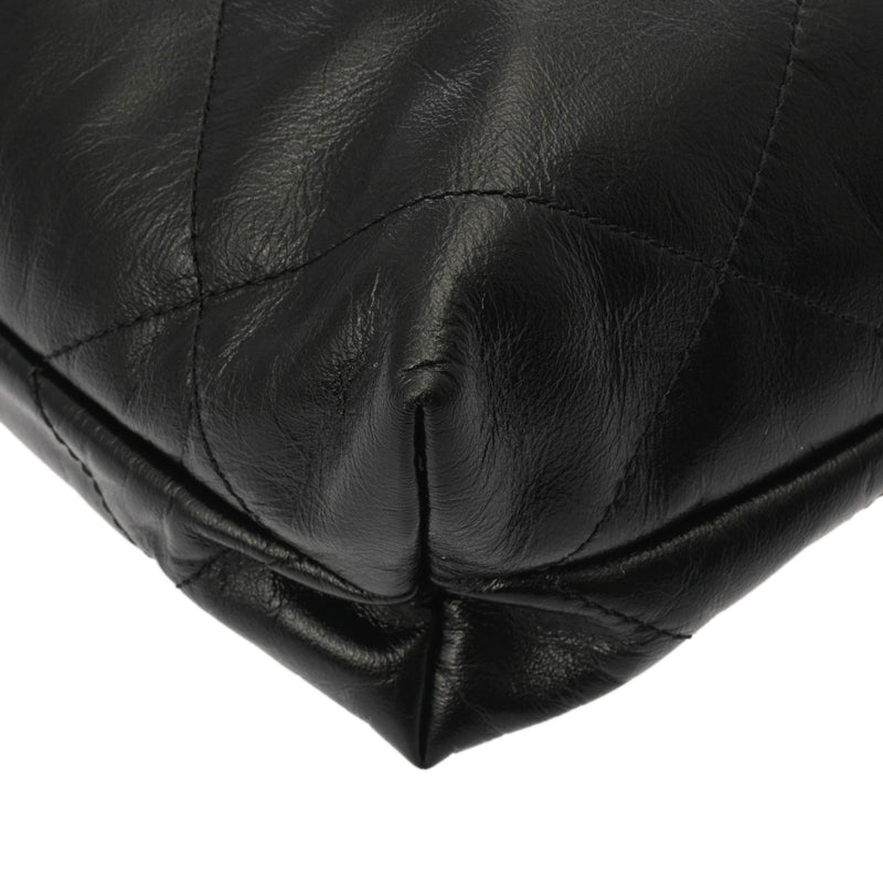 CHANEL シャネル シャネル 22 スモールショルダーバッグ ブラック AS3980 レディース カーフ 2WAYバッグ Aランク 中古 銀蔵