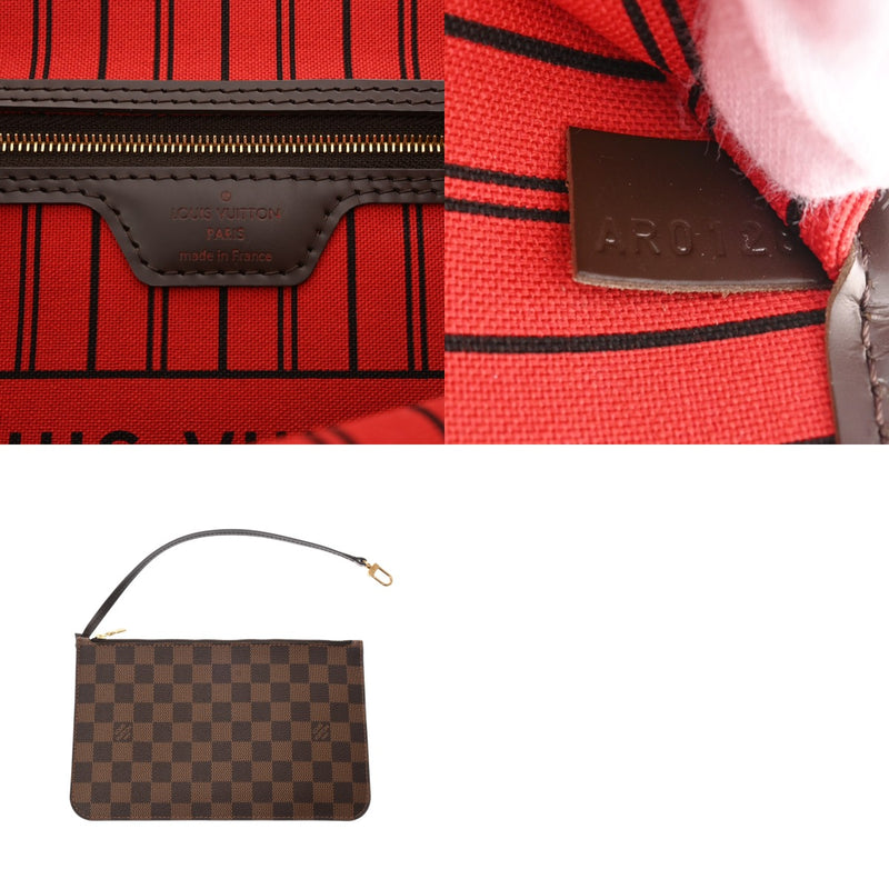 LOUIS VUITTON ルイヴィトン ダミエ ネヴァーフル MM スリーズ N41358 レディース ダミエキャンバス トートバッグ Bランク 中古 銀蔵