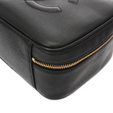 CHANEL シャネル ココマーク 2WAY ブラック レディース キャビアスキン バニティバッグ Bランク 中古 銀蔵