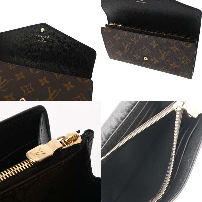 LOUIS VUITTON ルイヴィトン モノグラムジャイアント リバース ポルトフォイユ サラ ブラウン M80726 レディース モノグラムキャンバス 長財布 未使用 銀蔵