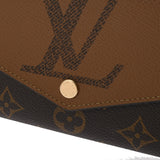 LOUIS VUITTON ルイヴィトン モノグラムジャイアント リバース ポルトフォイユ サラ ブラウン M80726 レディース モノグラムキャンバス 長財布 未使用 銀蔵