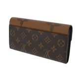LOUIS VUITTON ルイヴィトン モノグラムジャイアント リバース ポルトフォイユ サラ ブラウン M80726 レディース モノグラムキャンバス 長財布 未使用 銀蔵