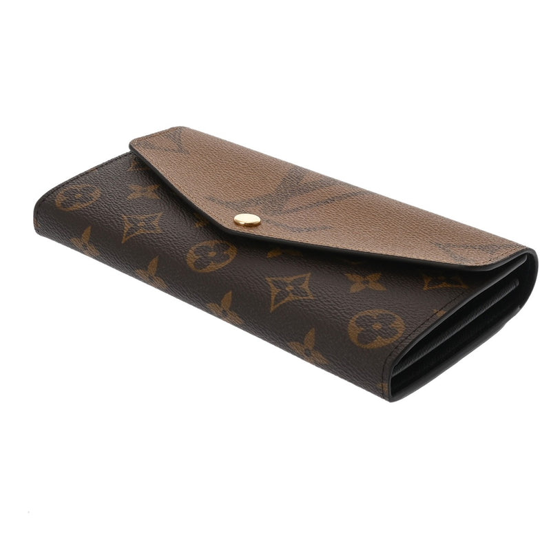 LOUIS VUITTON ルイヴィトン モノグラムジャイアント リバース ポルトフォイユ サラ ブラウン M80726 レディース モノグラムキャンバス 長財布 未使用 銀蔵