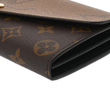LOUIS VUITTON ルイヴィトン モノグラムジャイアント リバース ポルトフォイユ サラ ブラウン M80726 レディース モノグラムキャンバス 長財布 未使用 銀蔵