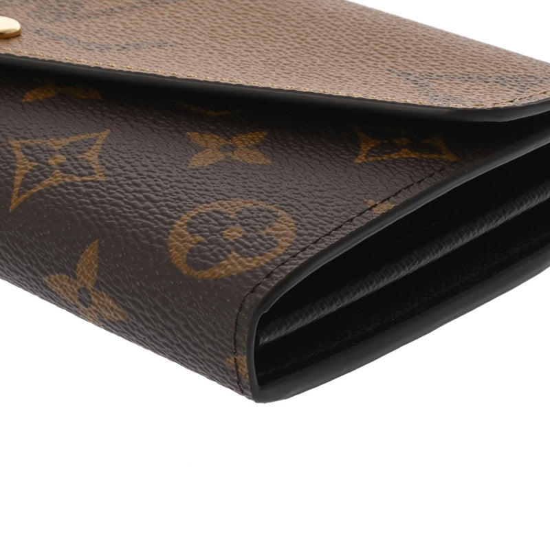 LOUIS VUITTON ルイヴィトン モノグラムジャイアント リバース ポルトフォイユ サラ ブラウン M80726 レディース モノグラムキャンバス 長財布 未使用 銀蔵