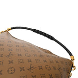 LOUIS VUITTON ルイヴィトン モノグラムリバース トライアングルソフティ ブラウン M44130 レディース モノグラムキャンバス ショルダーバッグ Bランク 中古 銀蔵