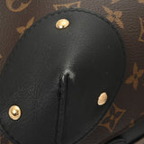 LOUIS VUITTON ルイヴィトン モノグラムリバース トライアングルソフティ ブラウン M44130 レディース モノグラムキャンバス ショルダーバッグ Bランク 中古 銀蔵