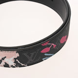 LOUIS VUITTON ルイヴィトン モノグラムエクリプス サンチュール ファリアージュ 85 ブラック MP242 メンズ モノグラムキャンバス ベルト Aランク 中古 銀蔵