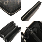 GUCCI グッチ ラウンドファスナー ディアマンテ スタッズ ブラック 449391 メンズ レザー 長財布 未使用 銀蔵