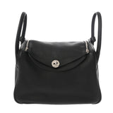 HERMES エルメス リンディ 30 2WAY ブラック □J刻印(2006年頃) レディース トリヨンクレマンス ショルダーバッグ ABランク 中古 銀蔵