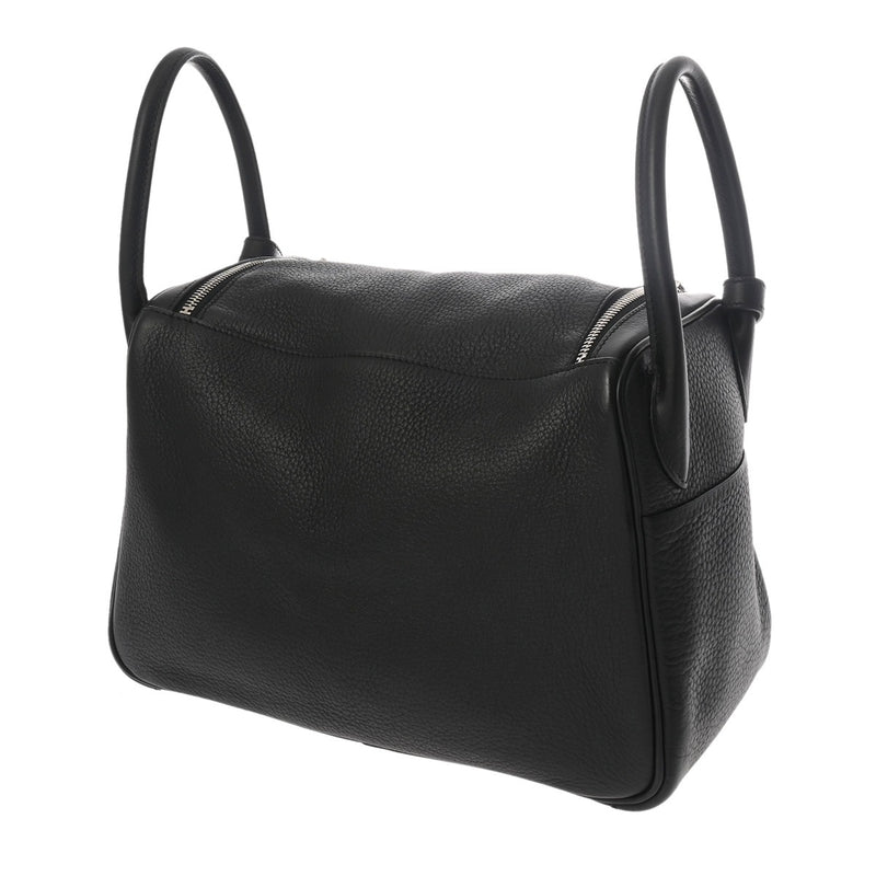 HERMES エルメス リンディ 30 2WAY ブラック □J刻印(2006年頃) レディース トリヨンクレマンス ショルダーバッグ ABランク 中古 銀蔵