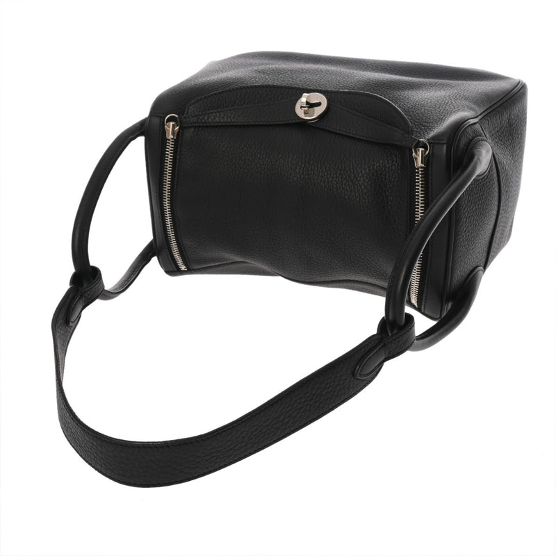 HERMES エルメス リンディ 30 2WAY ブラック □J刻印(2006年頃) レディース トリヨンクレマンス ショルダーバッグ ABランク 中古 銀蔵