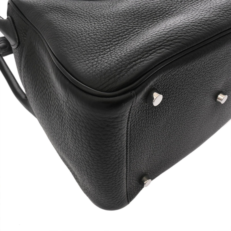 HERMES エルメス リンディ 30 2WAY ブラック □J刻印(2006年頃) レディース トリヨンクレマンス ショルダーバッグ ABランク 中古 銀蔵