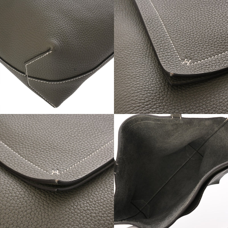 HERMES エルメス カバセリエ 31 グリメイヤー U刻印(2022年頃) レディース トリヨンクレマンス トートバッグ Bランク 中古 銀蔵