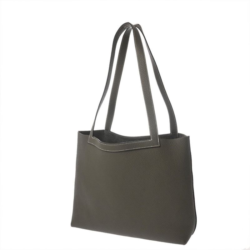 HERMES エルメス カバセリエ 31 グリメイヤー U刻印(2022年頃) レディース トリヨンクレマンス トートバッグ Bランク 中古 銀蔵