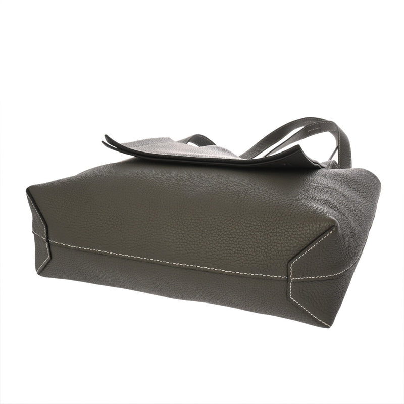 HERMES エルメス カバセリエ 31 グリメイヤー U刻印(2022年頃) レディース トリヨンクレマンス トートバッグ Bランク 中古 銀蔵