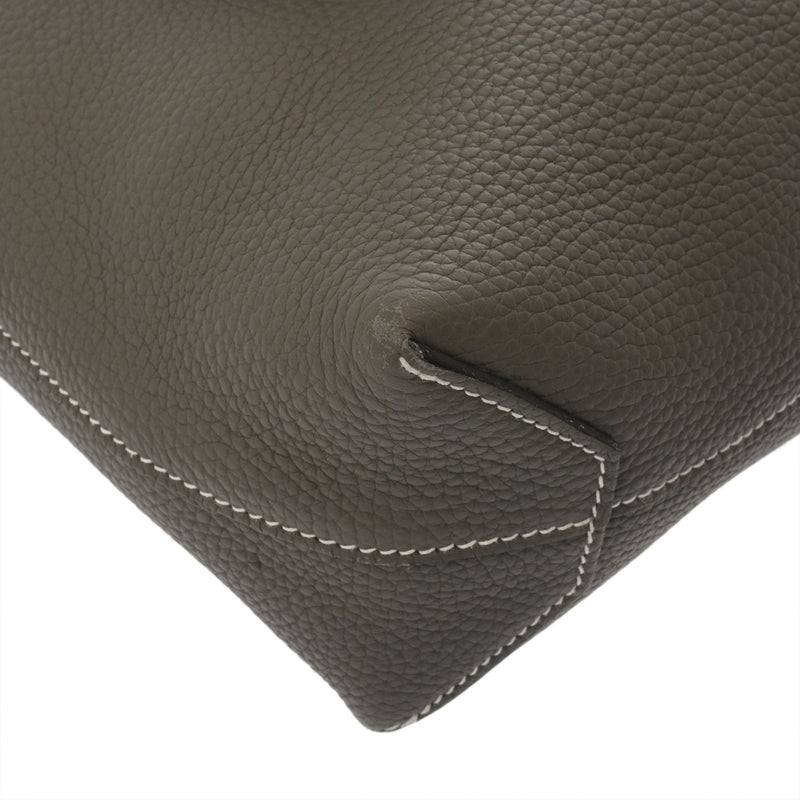 HERMES エルメス カバセリエ 31 グリメイヤー U刻印(2022年頃) レディース トリヨンクレマンス トートバッグ Bランク 中古 銀蔵