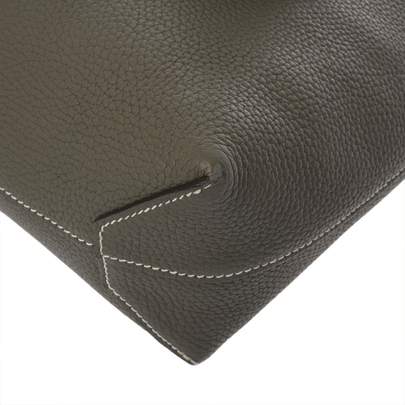 HERMES エルメス カバセリエ 31 グリメイヤー U刻印(2022年頃) レディース トリヨンクレマンス トートバッグ Bランク 中古 銀蔵