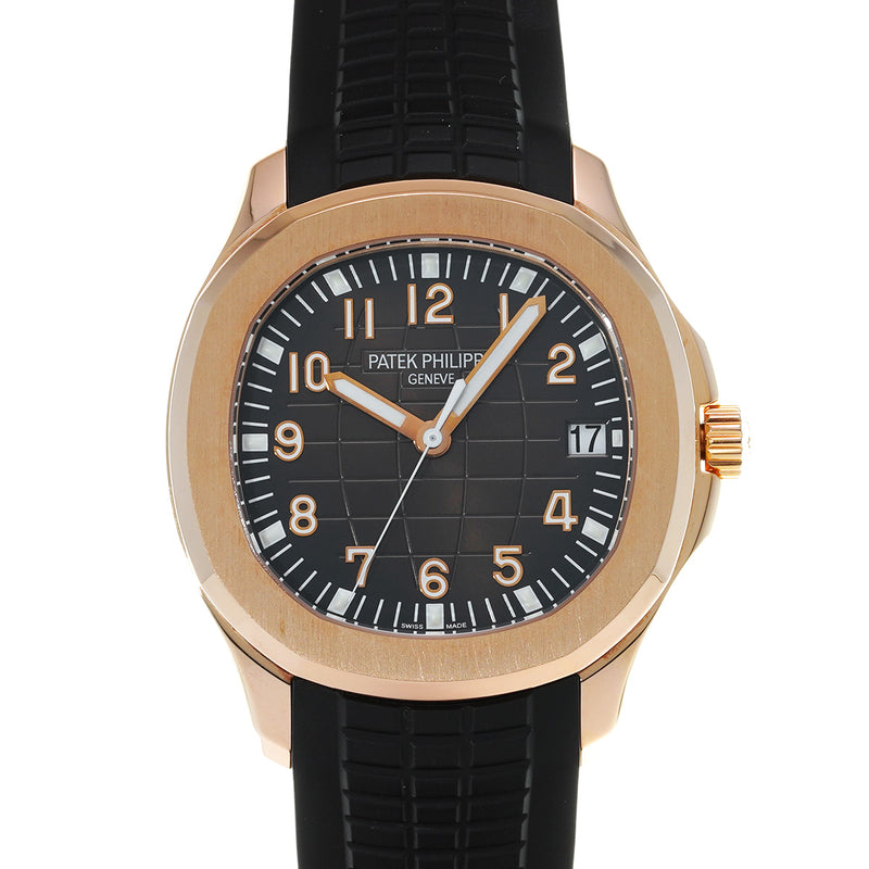 パテックフィリップ アクアノート 5167R-001 ブラウン・エンボス メンズ 腕時計 自動巻き 中古 銀蔵