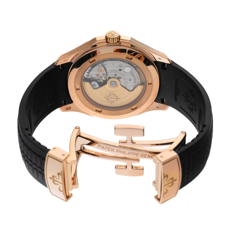 パテックフィリップ アクアノート 5167R-001 ブラウン・エンボス メンズ 腕時計 自動巻き 中古 銀蔵