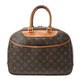 LOUIS VUITTON ルイヴィトン モノグラム ドーヴィル ブラウン M47270 レディース モノグラムキャンバス ハンドバッグ Bランク 中古 銀蔵