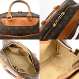 LOUIS VUITTON ルイヴィトン モノグラム ドーヴィル ブラウン M47270 レディース モノグラムキャンバス ハンドバッグ Bランク 中古 銀蔵