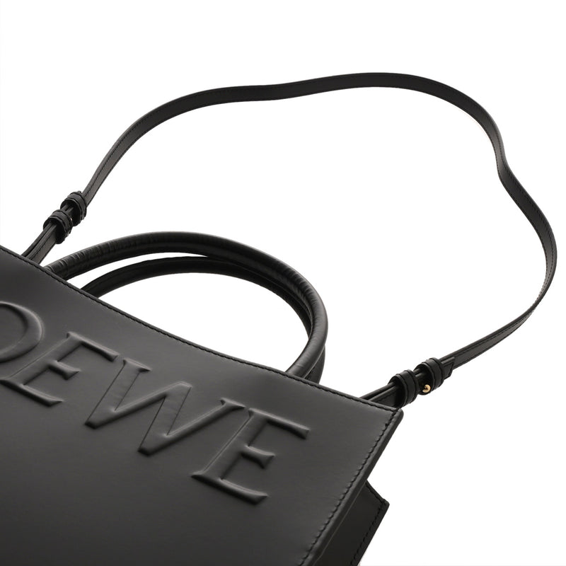 LOEWE ロエベ スタンダード A4 ブラック A933R18X14 レディース レザー トートバッグ 未使用 銀蔵