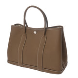 HERMES エルメス ガーデンパーティ TPM エトゥープ C刻印(2018年頃) レディース ネゴンダ ハンドバッグ 未使用 銀蔵