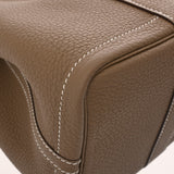 HERMES エルメス ガーデンパーティ TPM エトゥープ C刻印(2018年頃) レディース ネゴンダ ハンドバッグ 未使用 銀蔵