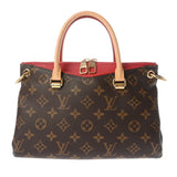 LOUIS VUITTON ルイヴィトン モノグラム パラス BB ポピーペダル M41241 レディース モノグラムキャンバス 2WAYバッグ ABランク 中古 銀蔵