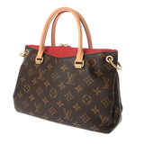 LOUIS VUITTON ルイヴィトン モノグラム パラス BB ポピーペダル M41241 レディース モノグラムキャンバス 2WAYバッグ ABランク 中古 銀蔵