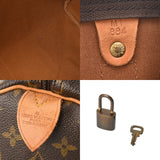 LOUIS VUITTON ルイヴィトン モノグラム キーポル 55 ブラウン M41424 ユニセックス モノグラムキャンバス ボストンバッグ Bランク 中古 銀蔵