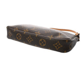 LOUIS VUITTON ルイヴィトン モノグラム ポシェットアクセソワール ブラウン M40712 ユニセックス モノグラムキャンバス アクセサリーポーチ ABランク 中古 銀蔵