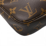 LOUIS VUITTON ルイヴィトン モノグラム ポシェットアクセソワール ブラウン M40712 ユニセックス モノグラムキャンバス アクセサリーポーチ ABランク 中古 銀蔵