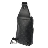 LOUIS VUITTON ルイヴィトン モノグラムエクリプス アヴェニュースリングバッグ PM ブラック M47137 メンズ モノグラムエクリプスキャンバス ボディバッグ Aランク 中古 銀蔵