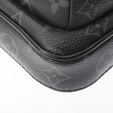 LOUIS VUITTON ルイヴィトン モノグラムエクリプス アヴェニュースリングバッグ PM ブラック M47137 メンズ モノグラムエクリプスキャンバス ボディバッグ Aランク 中古 銀蔵