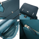 HERMES エルメス ジプシエール 31 バイカラー コバルト/ブルーイズミール T刻印(2015年頃) レディース トリヨンクレマンス ショルダーバッグ ABランク 中古 銀蔵