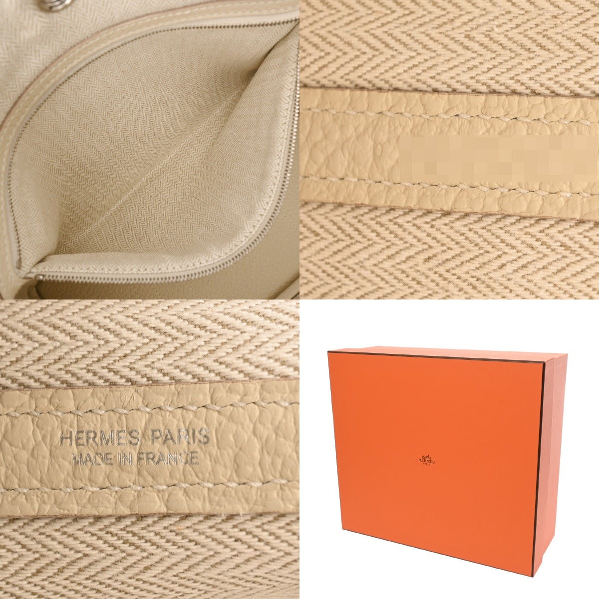 HERMES エルメス ガーデンパーティ TPM クレ パラジウム金具 D刻印