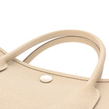 HERMES エルメス ガーデンパーティ TPM クレ パラジウム金具 D刻印(2019年頃) レディース ヴァッシュカントリー ハンドバッグ Aランク 中古 銀蔵