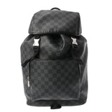 LOUIS VUITTON ルイヴィトン ダミエグラフィット ザックバックパック 黒/グレー N40005 メンズ リュック・デイパック Bランク 中古 銀蔵