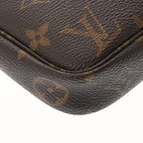 LOUIS VUITTON ルイヴィトン モノグラム ポシェット アクセソワール ブラウン M51980 レディース モノグラムキャンバス アクセサリーポーチ Bランク 中古 銀蔵