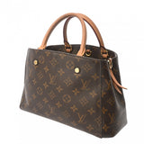 LOUIS VUITTON ルイヴィトン モンテーニュ BB 2WAY ブラウン M41055 レディース モノグラムキャンバス ハンドバッグ Bランク 中古 銀蔵