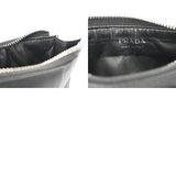 PRADA プラダ コインカードケース ブラック 1MC086 レディース サフィアーノ コインケース ABランク 中古 銀蔵