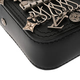LOUIS VUITTON ルイヴィトン ダヌーブメッセンジャー ブラック M53975 ユニセックス レザー ショルダーバッグ 未使用 銀蔵