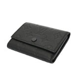 LOUIS VUITTON ルイヴィトン モノグラムシャドウ ヴィクターウォレット ブラック M12635 レディース レザー 三つ折り財布 新品 銀蔵